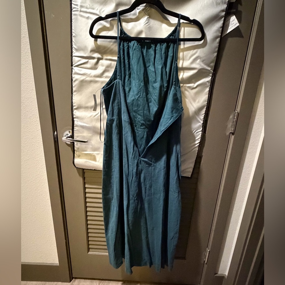 Banana Republic Green Halter Dress NWT - Picture 7 of 7